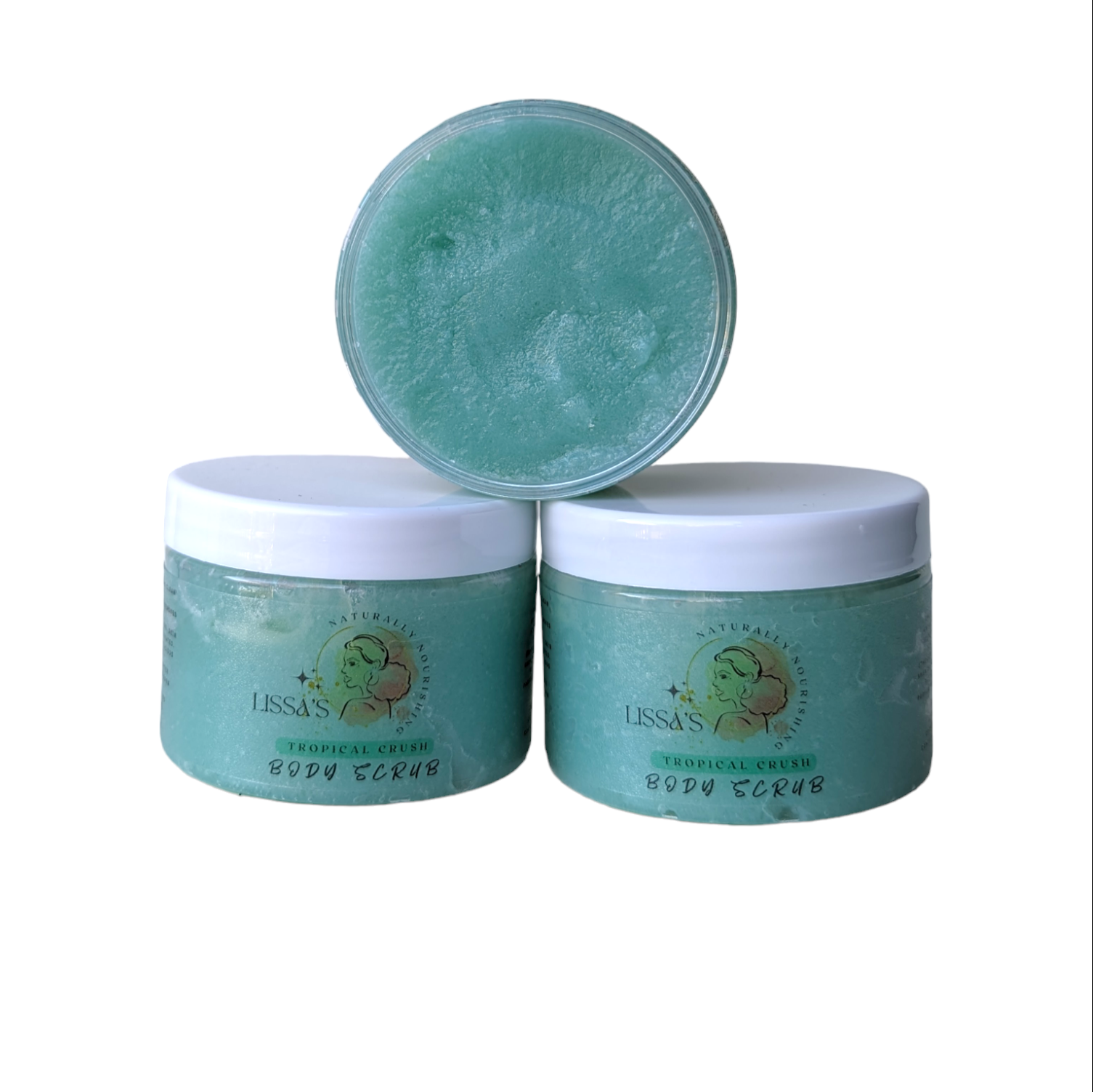 Tropical crush emulsifying body scrub